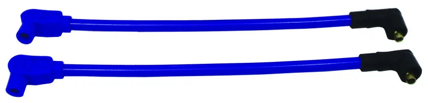 Taylor Cable 13635, 409 Spiro-Pro blue 12in custom Motorcycle 90 for Harley-Davidson