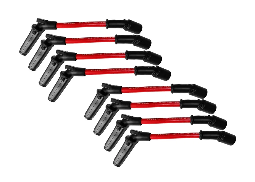 Taylor Cable 79206, 409 Spiro-Pro custom red