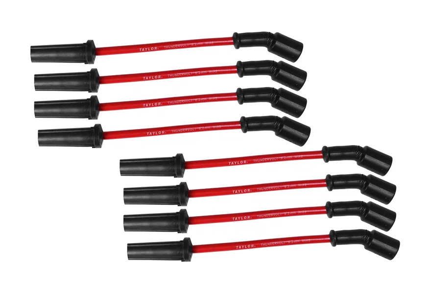 Taylor Cable 82261, Thundervolt 8.2 race fit 180 10.625 inch red