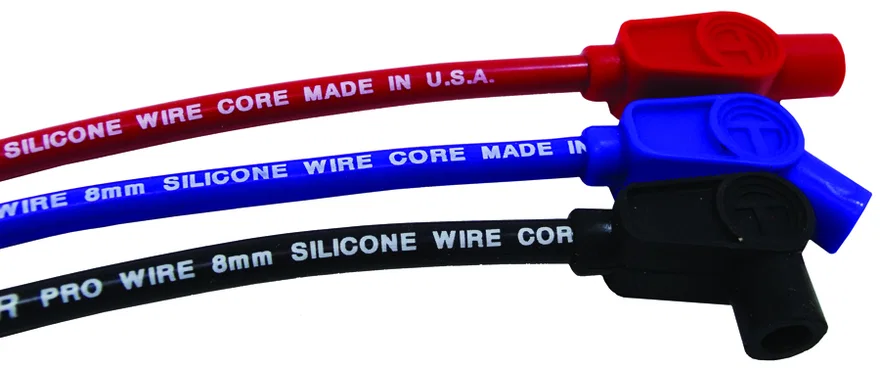 Taylor Cable 35281, 8mm Pro TCW 30 ft. Coil Red