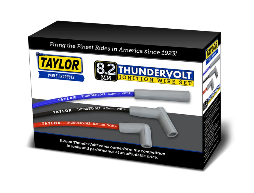 Taylor Cable 84058, Thundervolt 8.2 custom 8 cyl black