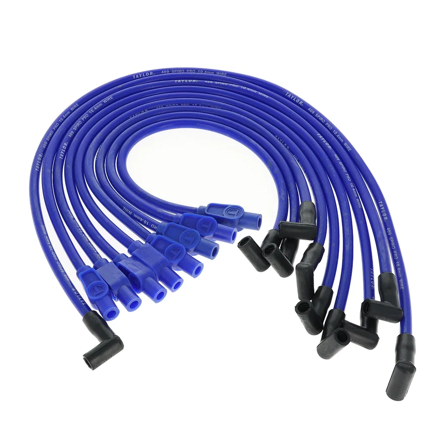 Taylor Cable 79682, 409 Spiro-Pro custom blue for Dodge