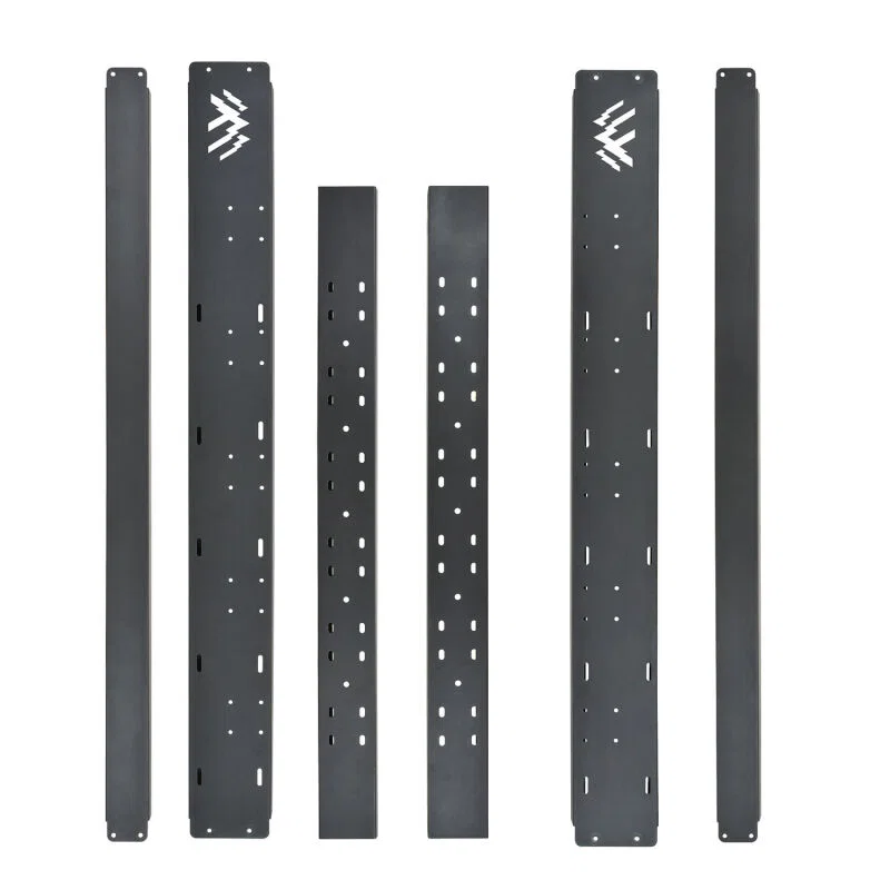 Westin 51-30015, Overland Cargo Rails 57in - Textured Black for Toyota Tacoma