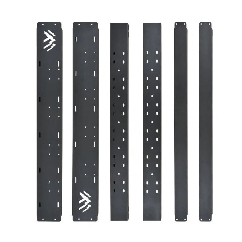Westin 51-30005, Overland Cargo Rails 45in - Textured Black