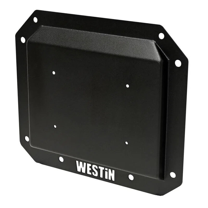 Westin 59-89055, 21-25 Ford Bronco (Excl. Sport) Spare Tire Delete Plate - Tex. Blk