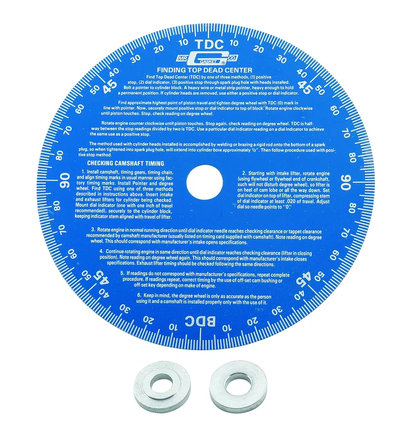 Mr Gasket 1570, Cam Degree Wheel
