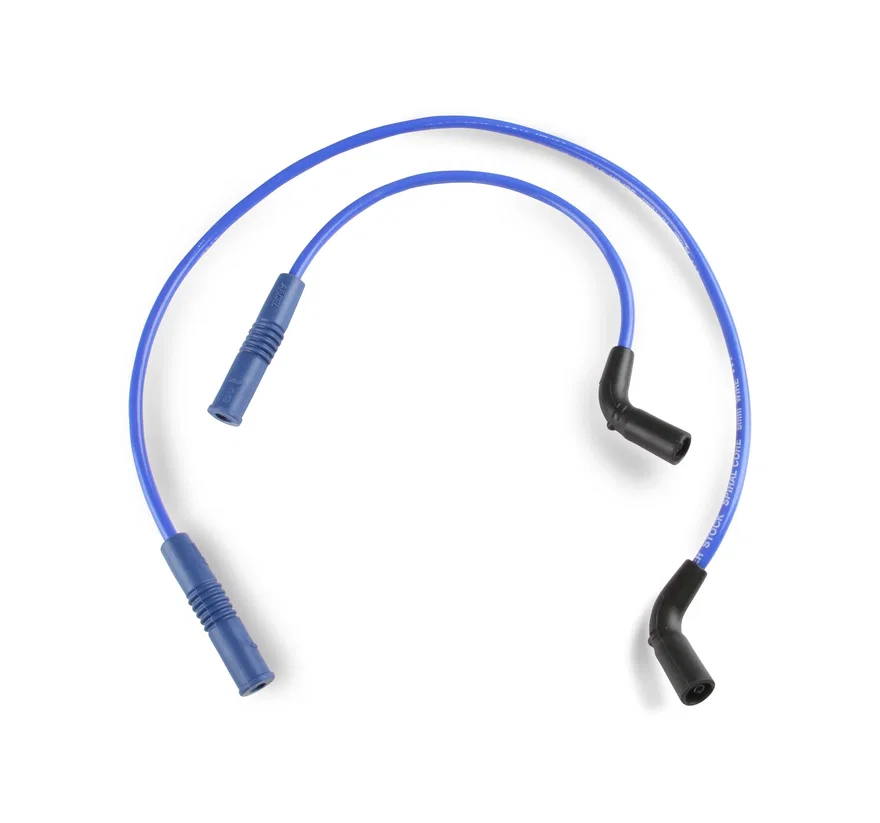 ACCEL 171111B, Custom Wire Set - 2009-2016 Harley Davidson Touring - 8mm - Blue