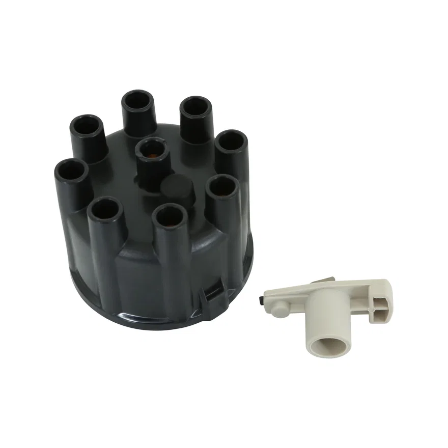 ACCEL 8321ACC, Distributor Cap & Rotor Kit - Socket Style - Black