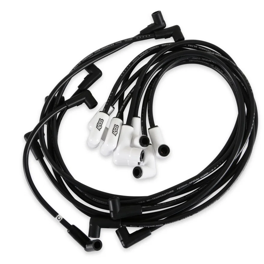 ACCEL 9013C, Spark Plug Wire Set - Extreme 9000 Ceramic- Chevy Big Block 396-502 HEI - Custom