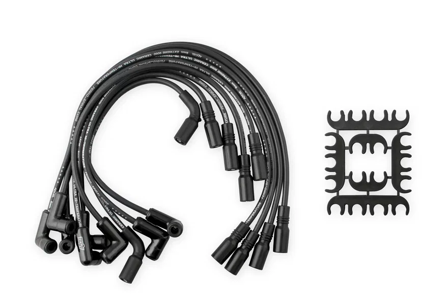 ACCEL 9042CK, Spark Plug Wire Set - Extreme 9000 Black Ceramic-Chevy/GMC Truck 5.0/5.7L 96-00