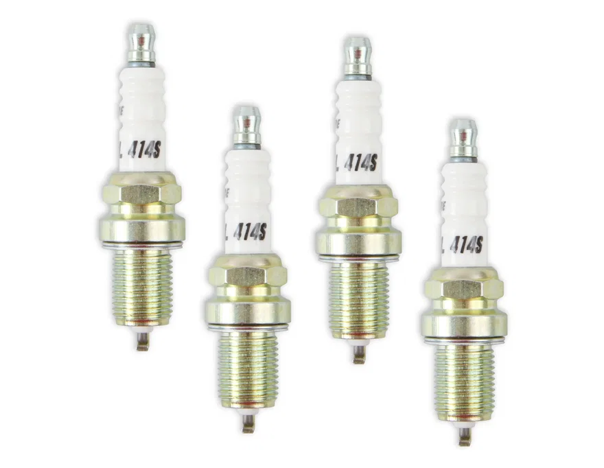 ACCEL 0414S-4, HP Copper Spark Plug - Shorty