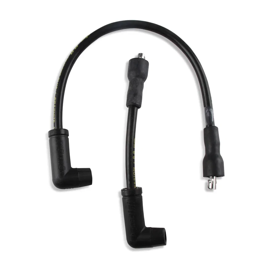 ACCEL 172089K, Custom Wire Set - 91-99 Softail - 8.8mm - Spiral Core - Black