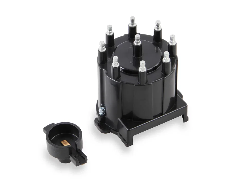 ACCEL 8139, Distributor Cap & Rotor Kit - HEI Style - Black