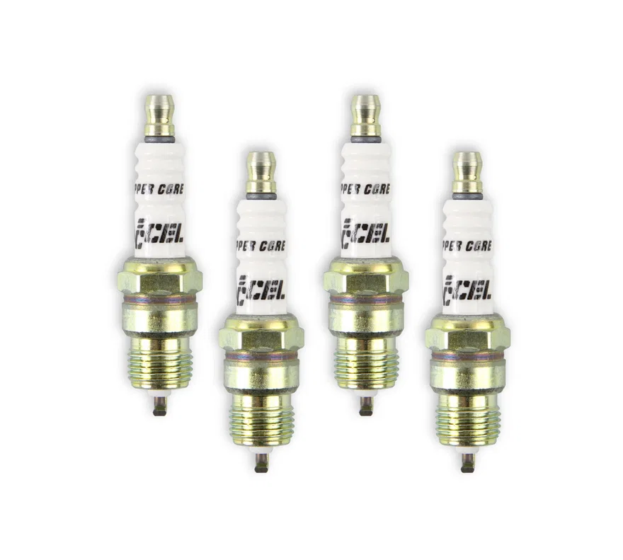 ACCEL 0576S-4, HP Copper Spark Plug - Shorty