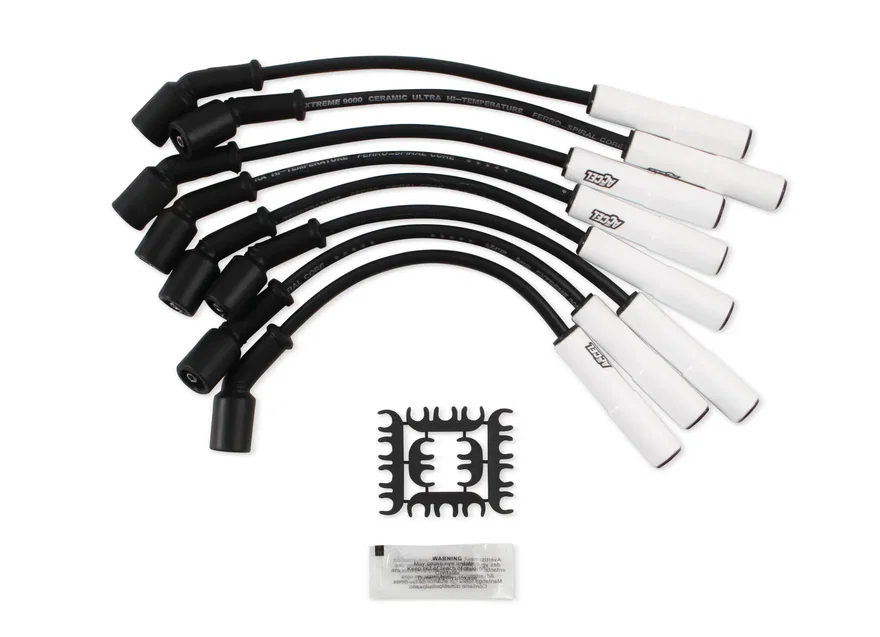 ACCEL 9059C, Spark Plug Wire Set - Extreme 9000 Ceramic Boot - GM 4.8/5.3/6.0/6.2L