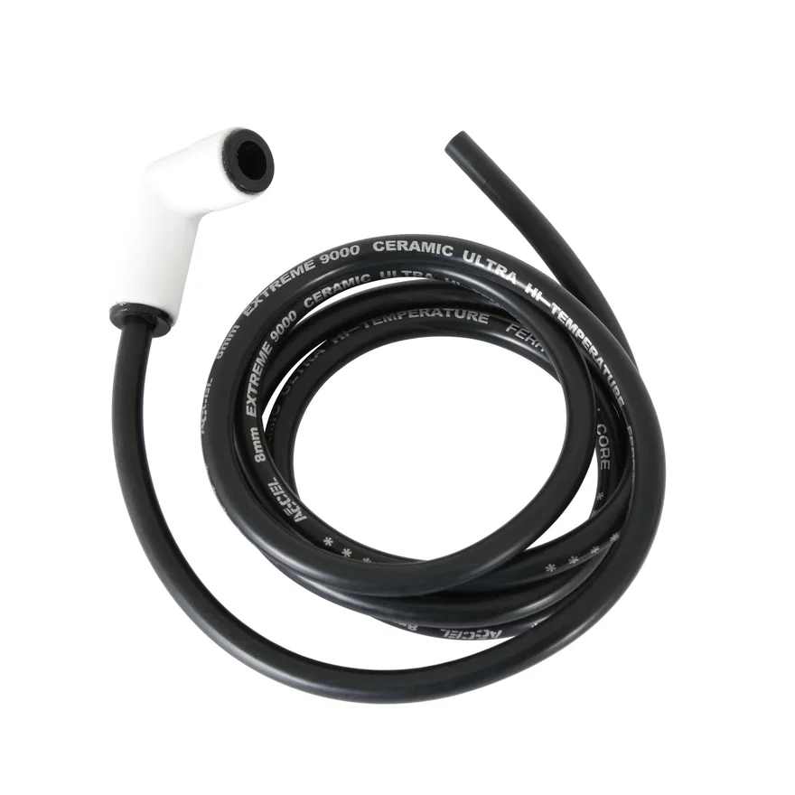 ACCEL 170901C, 90 Degree Universal Ceramic Booted Single Wire Replacement Kit