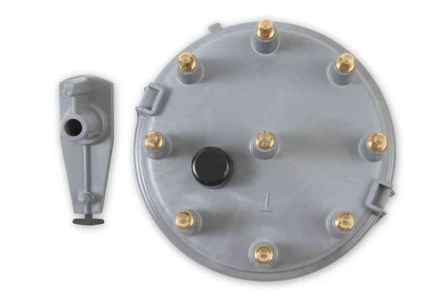 ACCEL 8234, Cap & Rotor Kit - for HEI Style Distributor - Gray