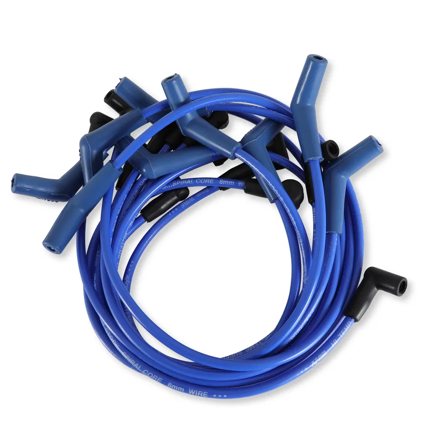 ACCEL 5056B, Spark Plug Wires - 8mm SUPER STOCK SPIRAL CUST BU