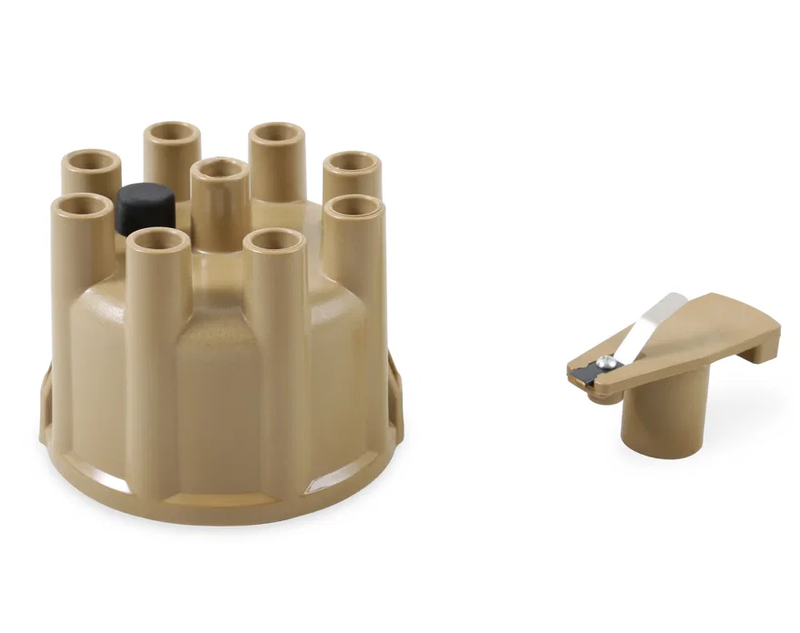 ACCEL 8320ACC, Distributor Cap & Rotor - Socket Style - Tan