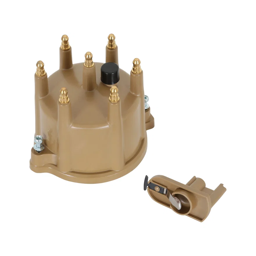 ACCEL 8230ACC, Distributor Cap & Rotor Kit - HEI Style - Tan