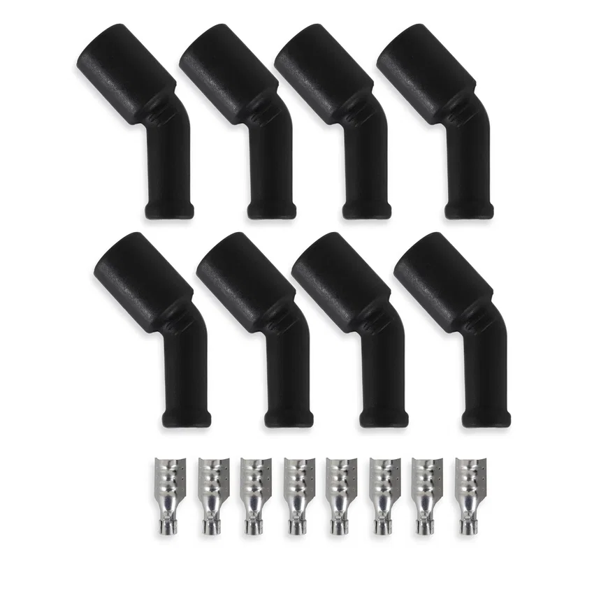 ACCEL 170135-8, High Performance Boot and Terminal Kit for LS/LT Ignition Wires