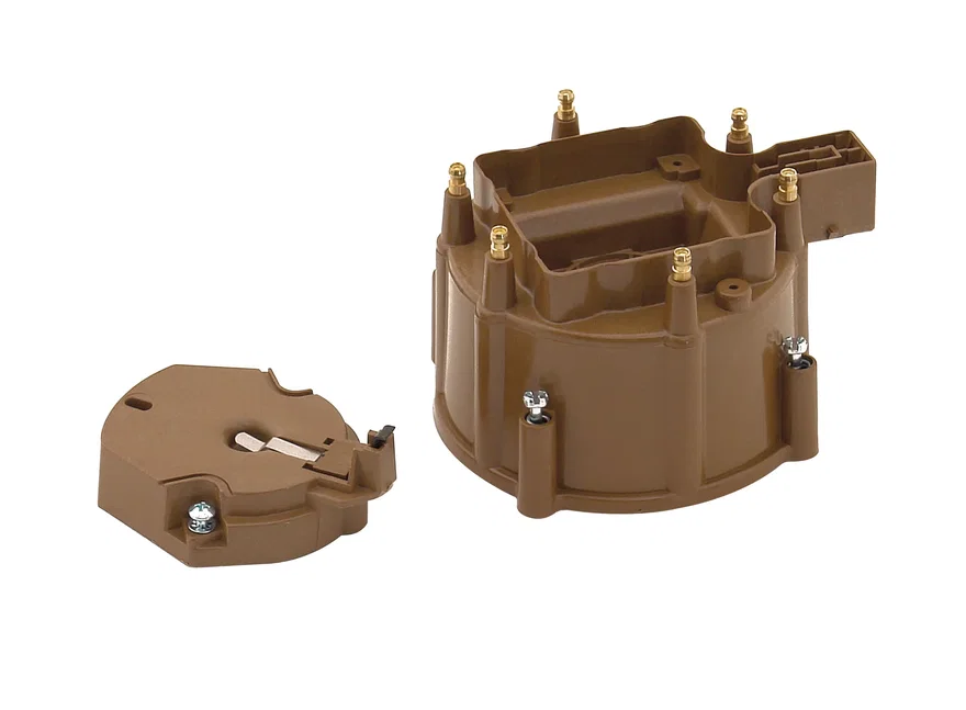 ACCEL 8129, Distributor Cap & Rotor Kit - HEI Style - Brown