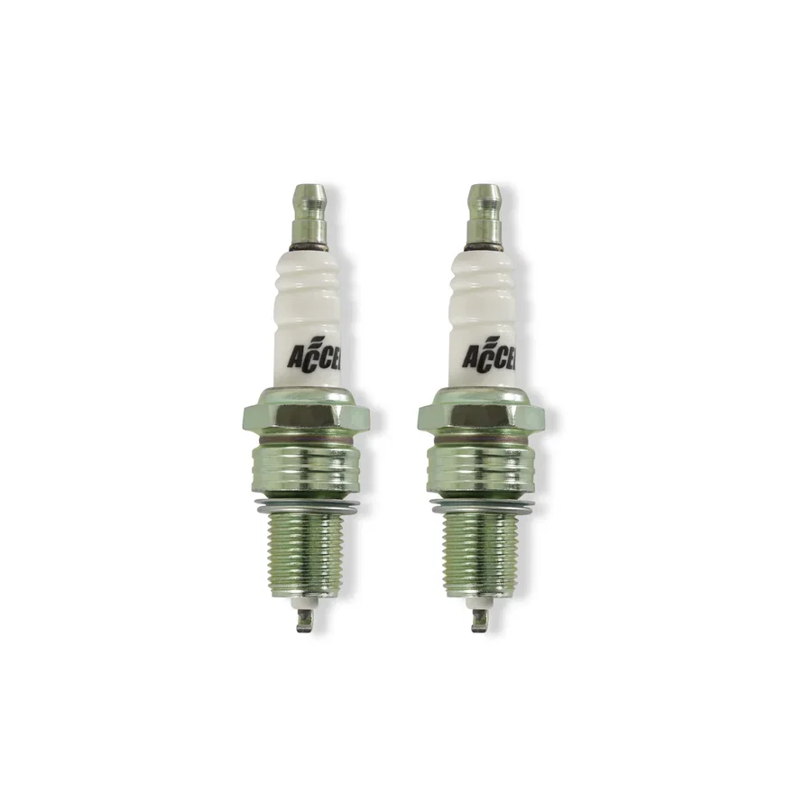 ACCEL Y2410P, Spark Plugs - Platinum - Evolution - .040" Gap - 2 Pack