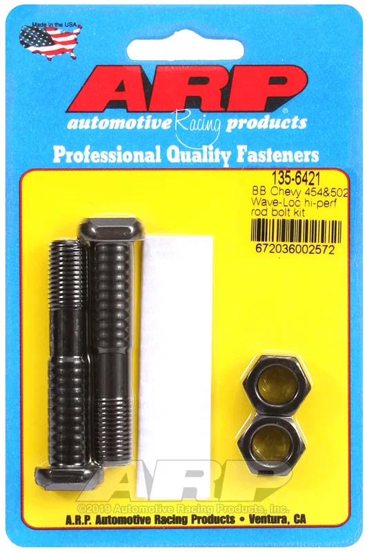 ARP 135-6421, BB Chevy 454-502 wave-loc hi-perf rod bolt kit