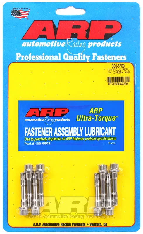 ARP 300-6709, 1/4in Carrillo Replacement CA625+ (Pack of 8)