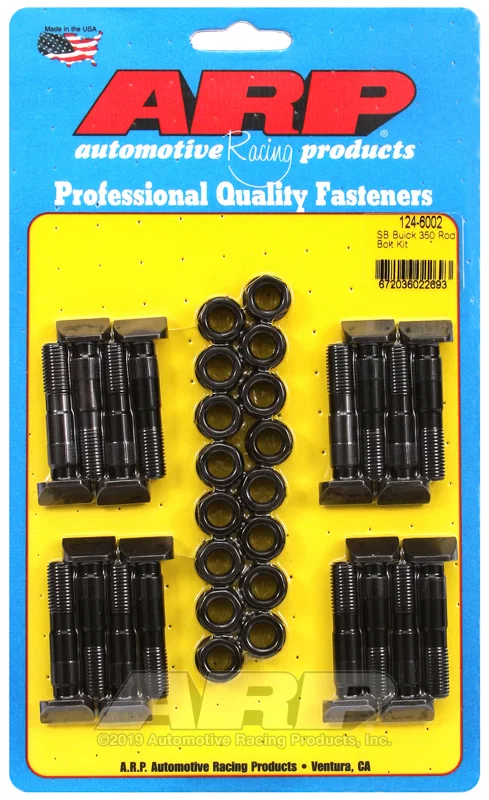ARP 124-6002, 68-73 SB Buick 350 Rod Bolt Kit