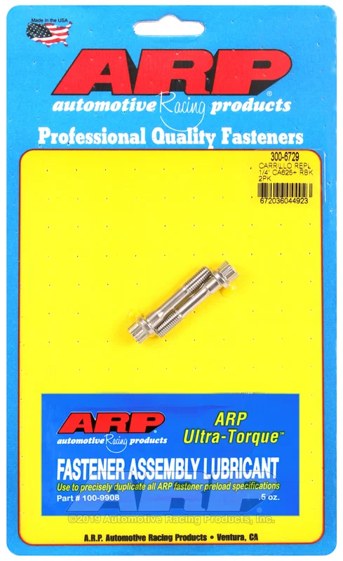 ARP 300-6729, 1/4in CA625+ Carrillo replacement rod bolts