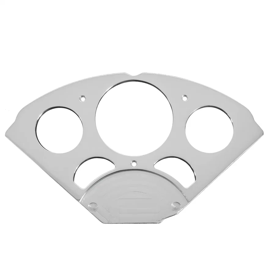 AutoMeter 7033, DASH PANEL; CHEVY CAR 55-56; 1 X 3-1/8in./4 X 2-1/16in.; SR BEZEL; BILLET