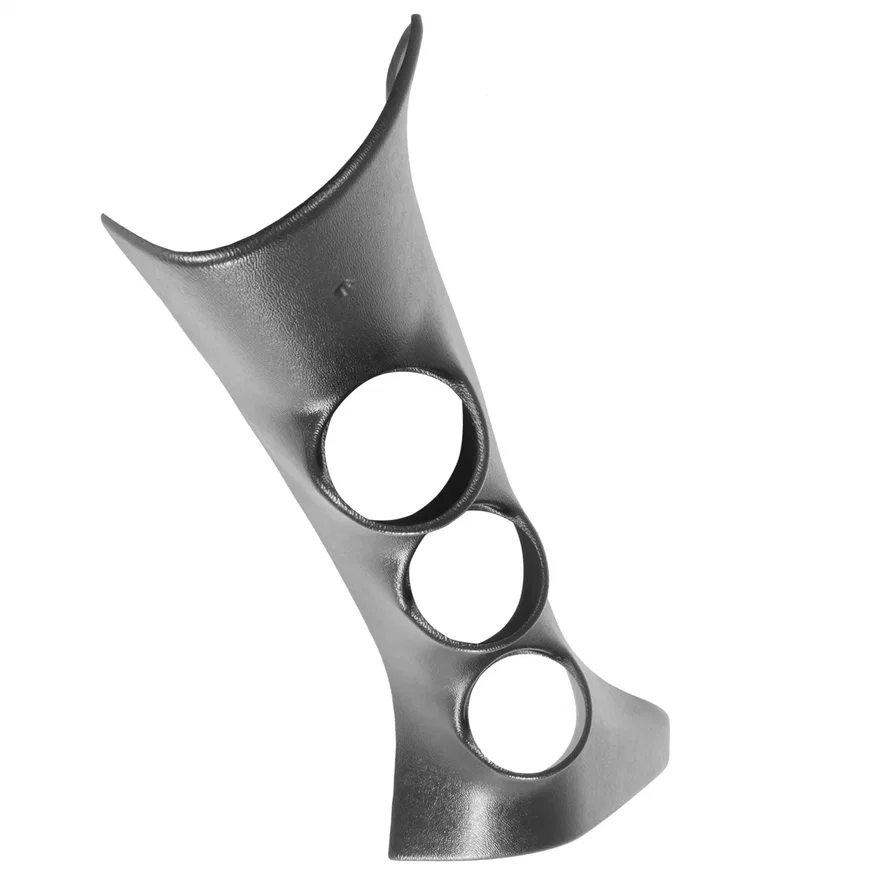 AutoMeter 12205, GAUGE MOUNT; A-PILLAR; FULL; TRIPLE; 2 1/16in.; COBALT/SS 05-07 (2 DR.)
