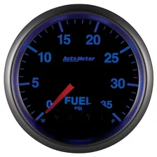 GAUGE; FUEL PRESS; 2 1/16in.; 35PSI; STEPPER MOTOR W/PEAK/WARN; ELITE image 2