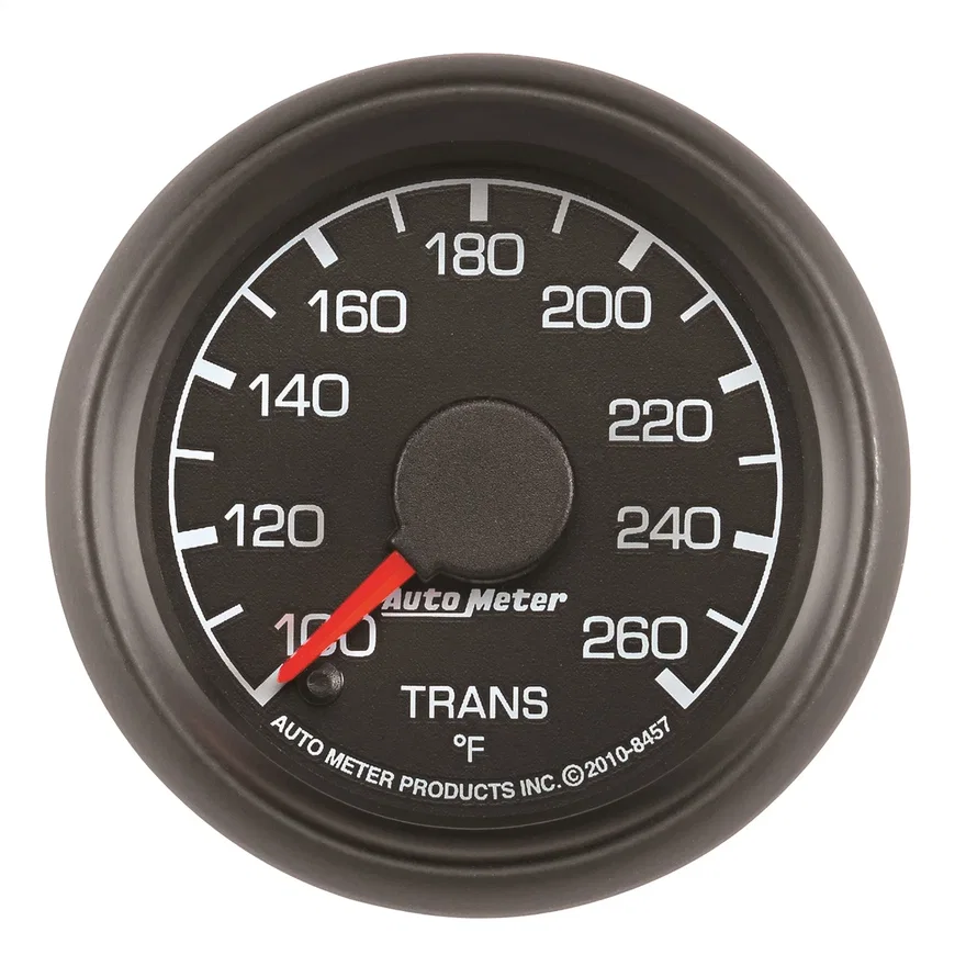 AutoMeter 8457, GAUGE; TRANS TEMP; 2 1/16in.; 100-260deg.F; STEPPER MOTOR; FORD FACTORY MATCH