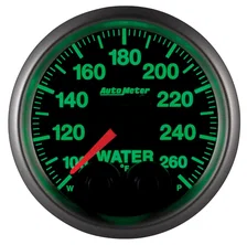 GAUGE; WATER TEMP; 2 1/16in.; 260deg.F; STEPPER MOTOR W/PEAK/WARN; ELITE image 7
