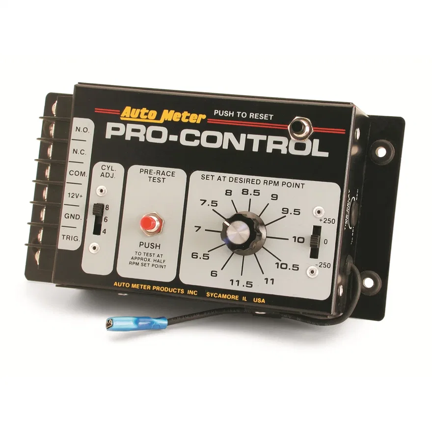 AutoMeter 5306, RPM SWITCH/REV-LIMITER; PRO-CONTROL; FOR EXT. COIL MAGNETO; INTERRUPTER