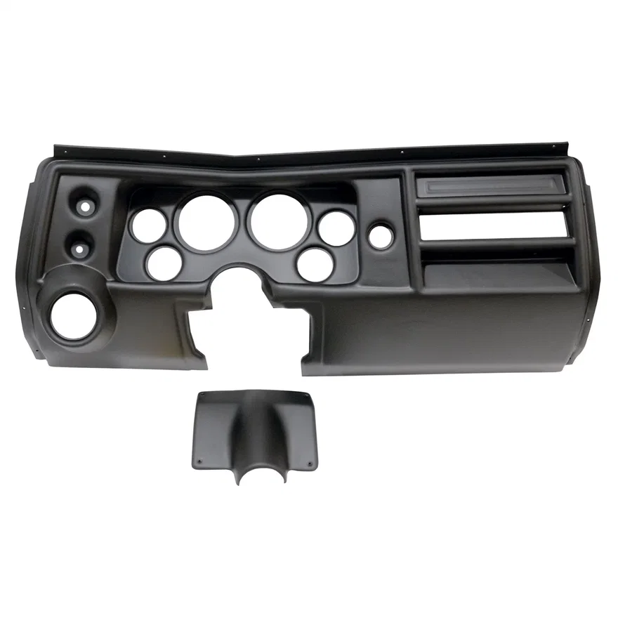 AutoMeter 2902, GAUGE MOUNT; DIRECT FIT; (3 3/8in. X2; 2 1/16in. X4); CHEVY CHEVELLE VENT 68