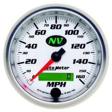 GAUGE; SPEEDOMETER; 3 3/8in.; 160MPH; ELEC. PROGRAMMABLE; NV image 1