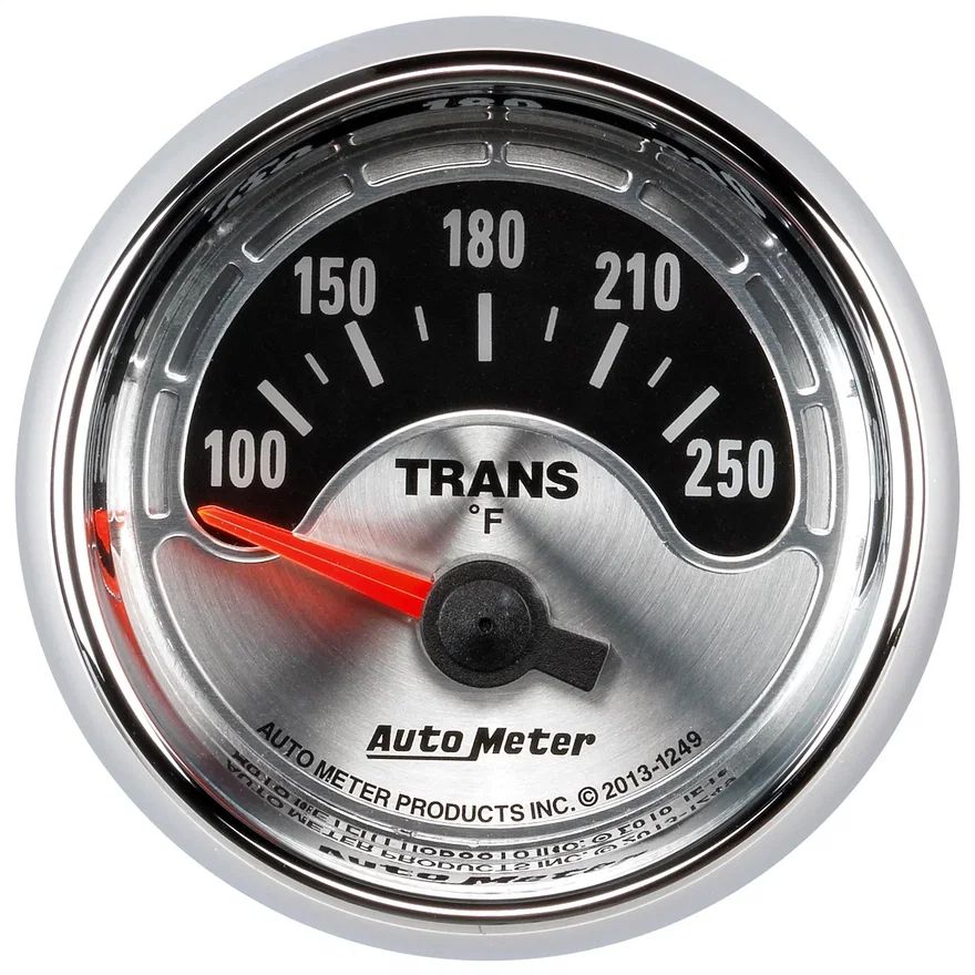 AutoMeter 1249, GAUGE; TRANS TEMP; 2 1/16in.; 250deg.F; ELEC; AMERICAN MUSCLE