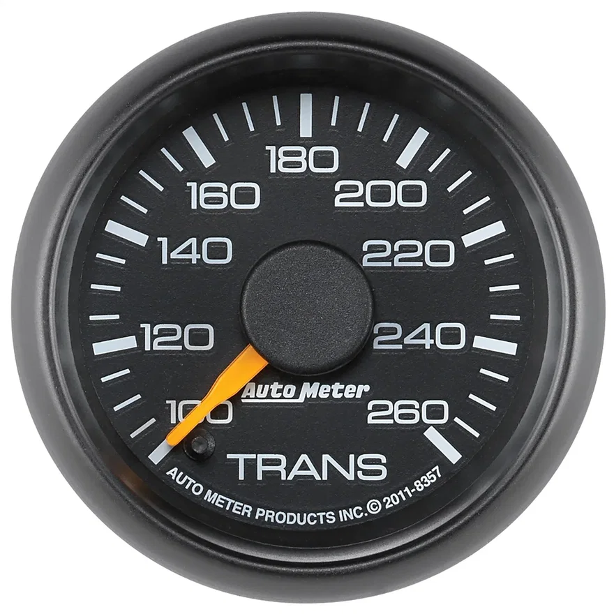AutoMeter 8357, GAUGE; TRANS TEMP; 2 1/16in.; 100-260deg.F; DIGITAL STEPPER MOTOR; GM FACTORY MA