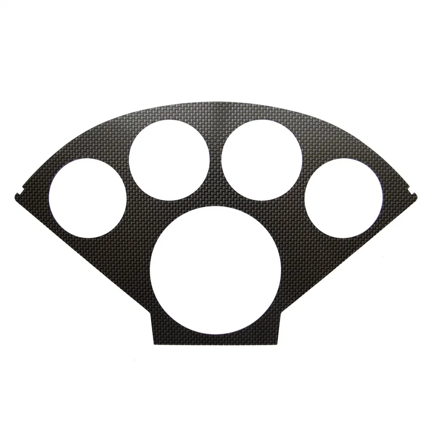 AutoMeter 2123, FACEPLATE FOR #2207; OPTIONAL; CARBON LOOK