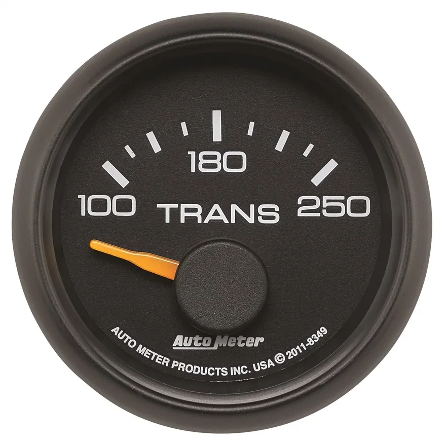 AutoMeter 8349, GAUGE; TRANSMISSION TEMP; 2 1/16in.; 100-250deg.F; ELECTRIC; GM FACTORY MATCH