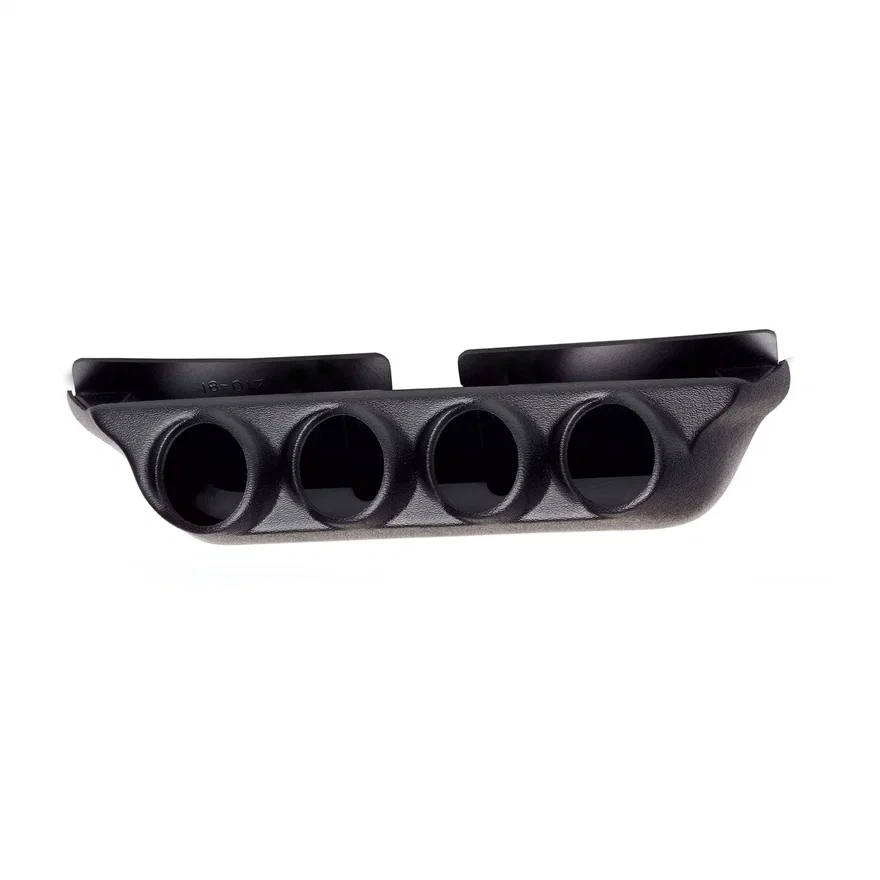 AutoMeter 18018, GAUGE MOUNT; OVERHEAD CONSOLE; QUAD; 2 1/16in.; RAM 03-08/SUPER DUTY 99-04