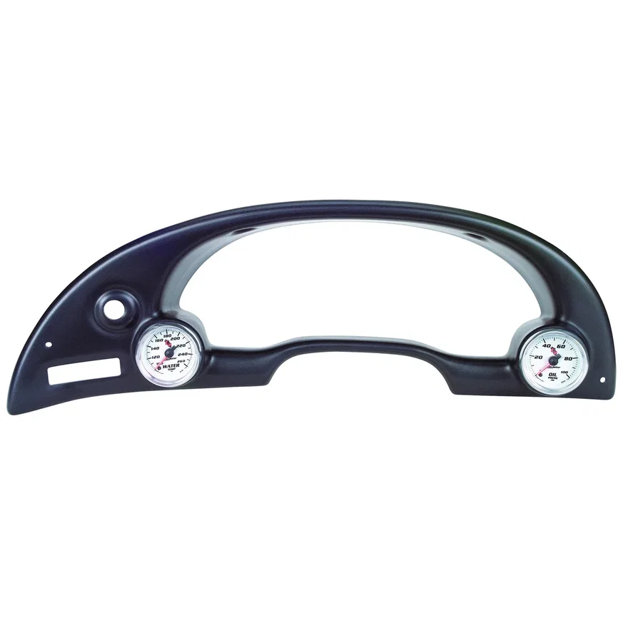 AutoMeter 10003, GAUGE MOUNT; INSTRUMENT CLUSTER BEZEL; DUAL; 2 1/16in.; FORD MUSTANG 94-00 SN95