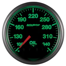 GAUGE; OIL TEMP; 2 1/16in.; 340deg.F; STEPPER MOTOR W/PEAK/WARN; ELITE image 6