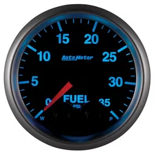 GAUGE; FUEL PRESS; 2 1/16in.; 35PSI; STEPPER MOTOR W/PEAK/WARN; ELITE image 5