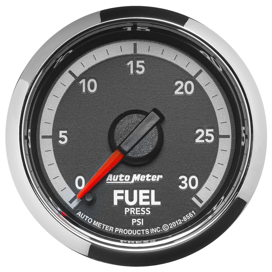 AutoMeter 8561, GAUGE; FUEL PRESS; 2 1/16in.; 30PSI; DIGITAL STEPPER MOTOR; RAM GEN 4 FACT. MATC