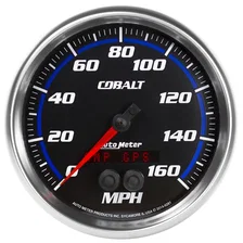 GAUGE; SPEEDOMETER; 5in.; 160MPH; GPS; COBALT image 1