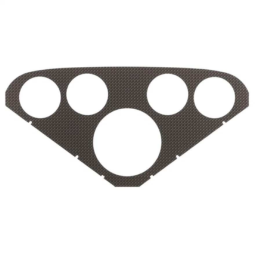 AutoMeter 2125, FACEPLATE FOR #2208; OPTIONAL; CARBON LOOK